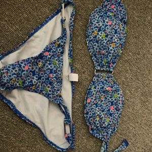 Old navy floral swimsuit